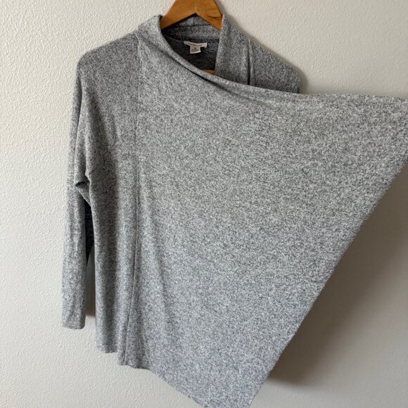 Westbound Gray Open Front Cardigan Sweater Size M - Picture 2 of 5